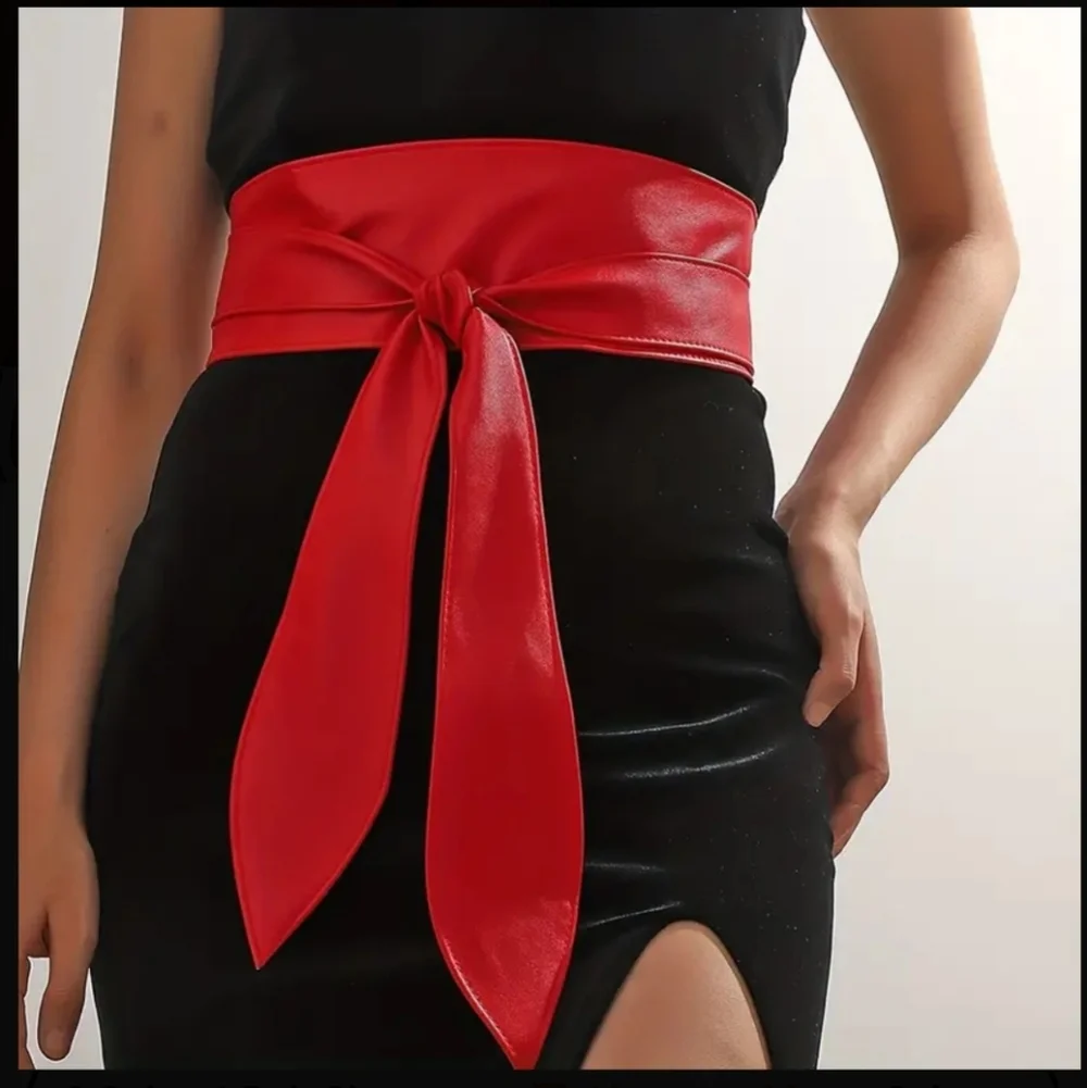 Boho Waistband/ Wide Bowknot Belt